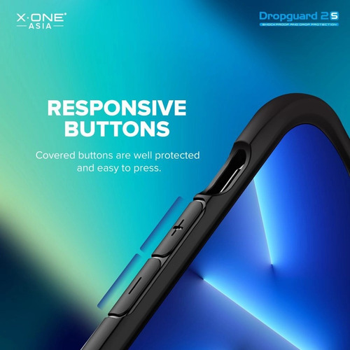 Kit X-one Capa Dropguard 2.0 + Película 2d P/ iPhone 13 Pro