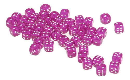 Biem Paquete De 50 Unidades D6 Dotted For Blocks Para