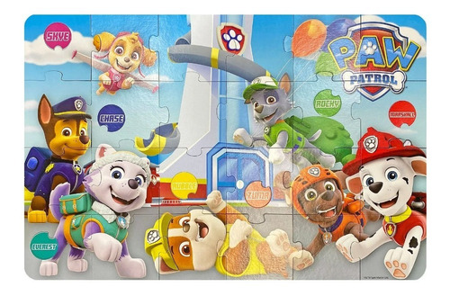 Imagen 2 de 4 de Paw Patrol Rompecabezas Gigante Puzzle 31 Piezas Original