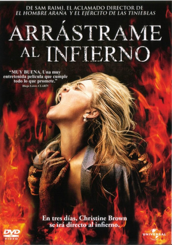 Arrástrame Al Infierno - Sam Raimi - Terror - Dvd