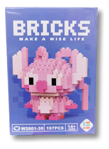Juguete De Bloques De Construcción Bricks Stitch Ángel