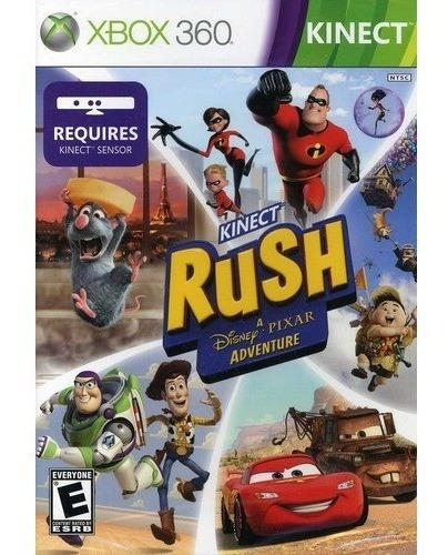Videojuego Kinect Rush: A Disney Pixar Adventure Xbox 360