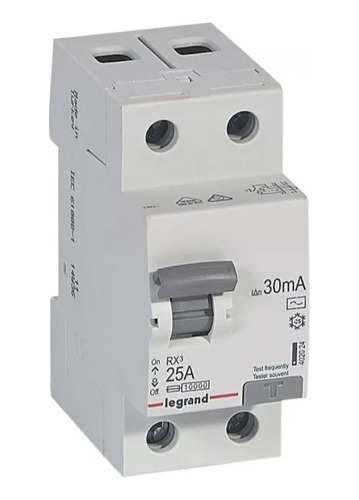 Interruptor Diferencial Legrand 2p 25a 30ma Rx3 402024