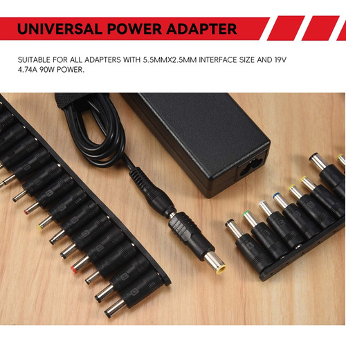 Cargador De Adaptador De Corriente Universal Crystally-19v 4