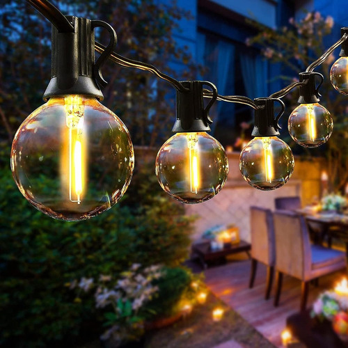 Guirnalda Extensión Luces Led Exterior 7,6m 25 Bombillos