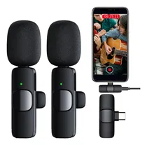 Comprar Microfone Sem Fio Duplo Lapela Profissional Android iPhone Cor Tipo-c (android)