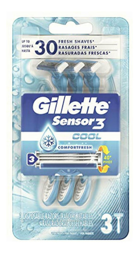 Gillette Sensor Cuchilla De Afeitar Para Hombre