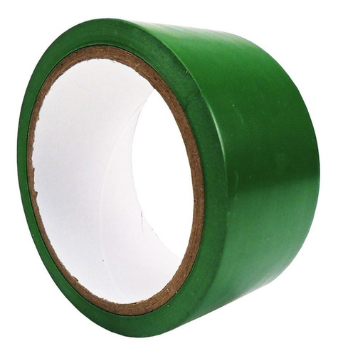 Fita Adesiva Demarcação De Solo 48mm X 14m Verde Brasfort