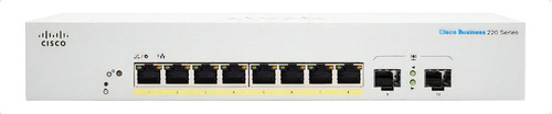 Conmutador Inteligente Cisco Business Cbs220-8fp-e-2g