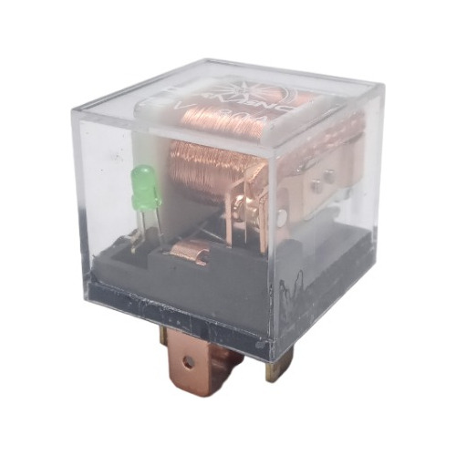 Relay Universal 5patas 80amp Transparente