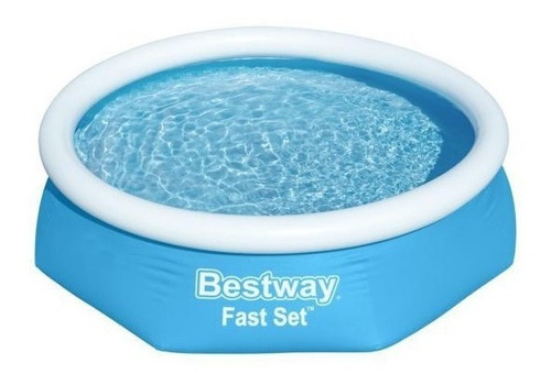 Pileta Inflable Redonda Bestway 1880 Lts  Fast Set 57448  