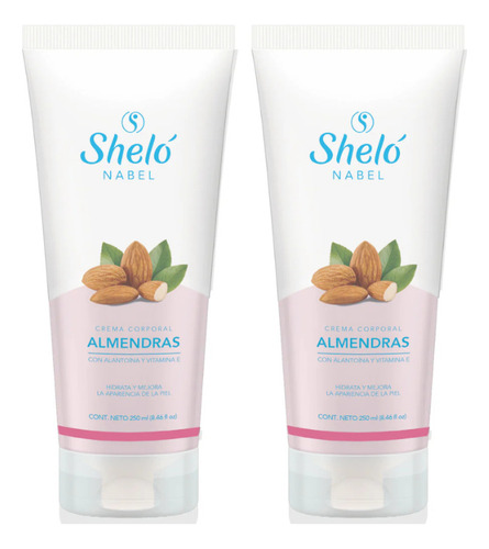 Crema Corporal Almendras Alantoína, Vitamina E, Almendras 2u