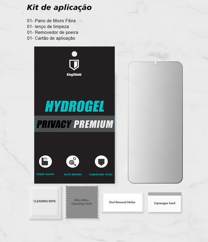 Película Huawei P30 Pro Kingshield Hydrogel - Privacidade