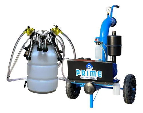comprar Ordenhadeira Mecanica Móvel Prime 300 L Com Conjunto Duplo
