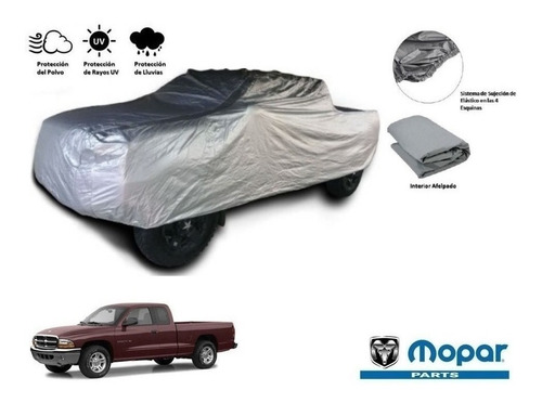 Cubierta Funda  Auto Afelpada Dodge Dakota 3.7l 1998 Msi