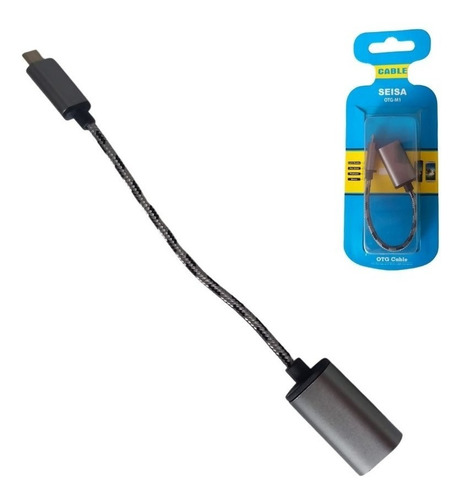 Cable Adaptador Micro Usb A Usb Seisa Otg-m1