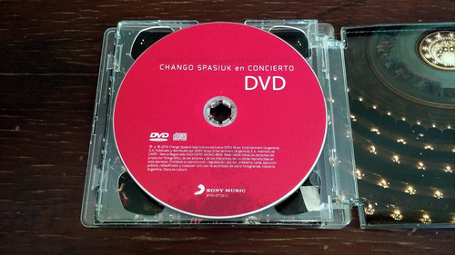 Chango Spasiuk - Tierra Colorada Teatro Colon Vivo Cd + Dvd Estándar