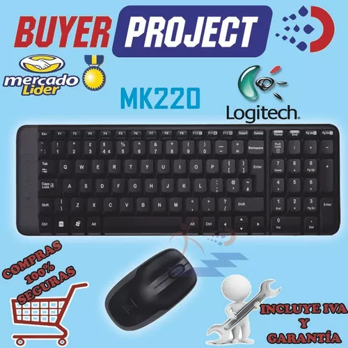 Teclado Y Mouse Inalámbrico Logitech MK220
