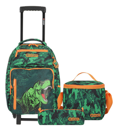 Mochila Xtrem Runpack 5xt Green Dino
