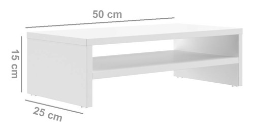 Suporte Para Monitor Notebook Com Prateleira Base De Mesa