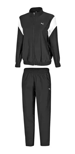 Puma MINICATS AOP CREW JOGGER - Chándal - black/negro 