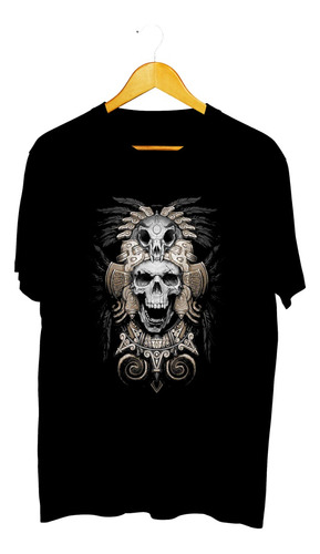 Playera Skull Craneo Calavera Diseño 1175 Playeras Beloma