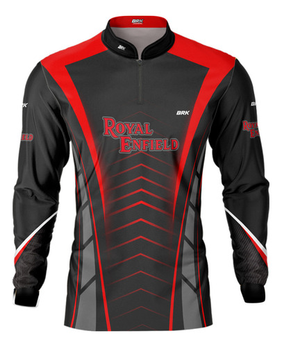 Camiseta Brk Motociclismo Royal Enfield Com Fpu 50+