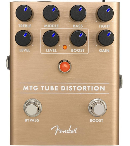 Fender Mtg Tube Distortion Pedal Valvular De Distorsión