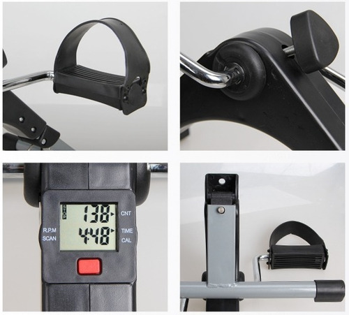 Imagen 7 de 10 de Escalador Arg-917 + Mini Bike Plegable Mundo Gym