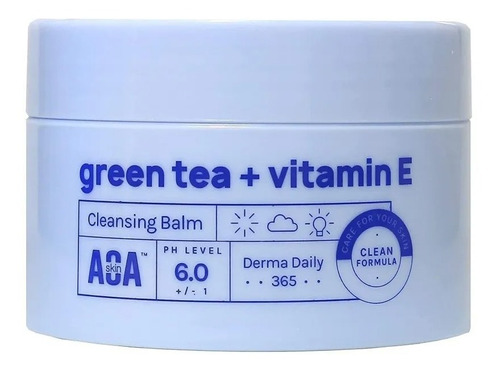 Bálsamo Limpiador Green Tea + Vitamin E De 100 Ml Aoa Studio