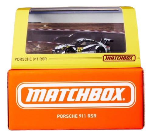 Matchbox Porsche 911 Rsr 2023 Red Line Club Rlc (Reacondicionado)