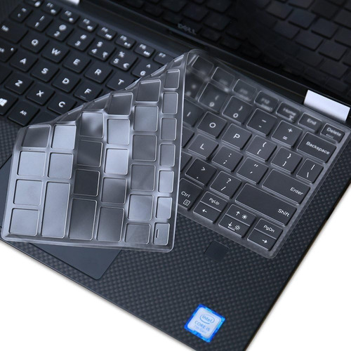 Funda De Teclado Transparente Ultrafina Para Dell Xps Y Dell