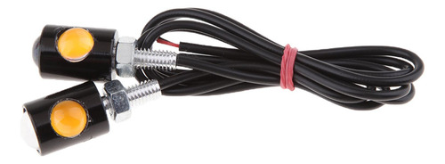 1 Par Motocicleta Tornillo Led Lámpara De Perno Luz