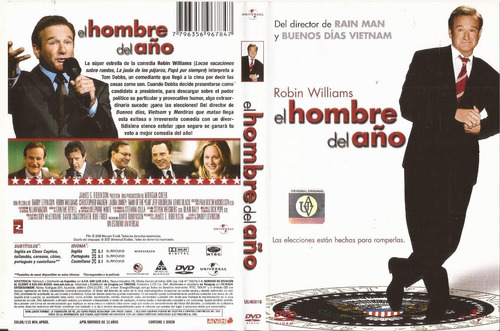 El Hombre Del Año Dvd Robin Williams Christopher Walken