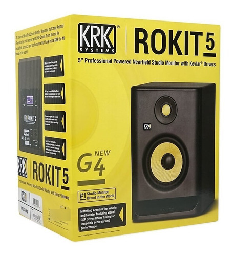 Imagen 8 de 8 de Krk Rokit 5 G4 Monitores De Estudio (par) / Envío Gratis