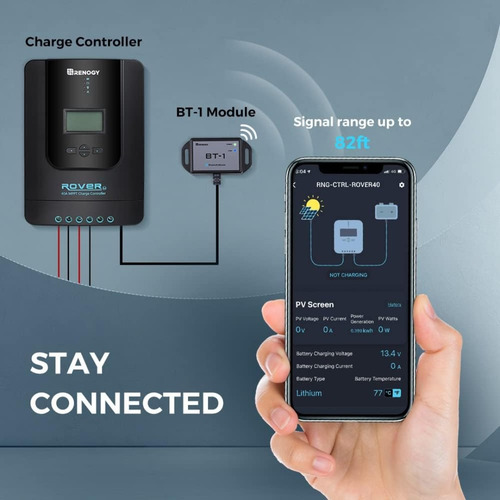 Kit Panel Solar 400w 12v Renogy Bluetooth Bt-1