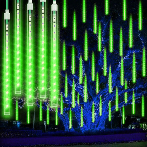 Aplicável A 1 Juego De Luces Led Para Lluvia De Meteoritos,