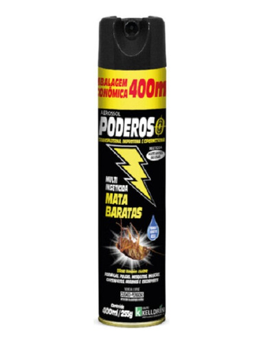Multi Inseticida Poderoso Mata Baratas Aerossol 400ml