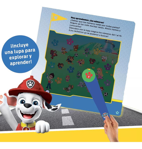 Los Cachorros Salvan El Partido De Futbol Libro Mágicos Paw Patrol Hoja Gruesa Clarín Leo Descubro Y Aprendo Incluye Lupa Para Explorar Y Aprender