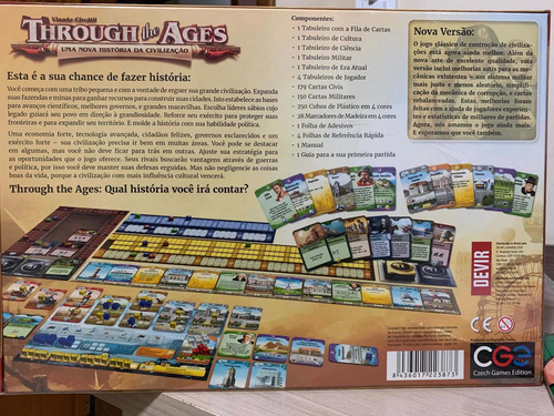 Imagem 2 de 3 de Jogo Through The Ages - Devir - Bonellihq B21