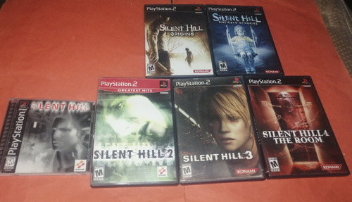 Colección De Silent Hill Ps1 Y Ps2 Completos 