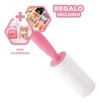 Comprar Pack5 Rodillo Para Quitar Pelos En Rosado Y+regalo Agendita