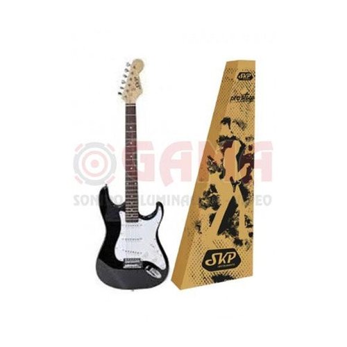 Guitarra Electrica Negro 2 Mic. Simples Y Uno DobleSkp 62b