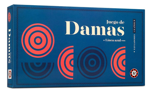 Juego De Mesa Damas Linea Azul De Ruibal! Original