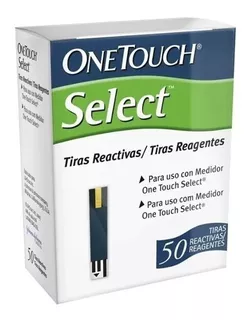 One Touch Select 50 Tiras Reactivas