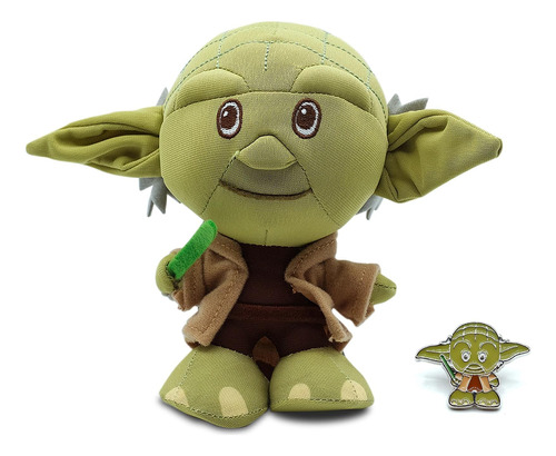 Star Wars Jedi Master Yoda - Personaje De Peluche Estilizad.