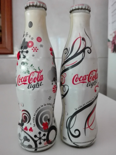 Botellas De Coca Cola Light Termoselladas Blancas Ed.limitad