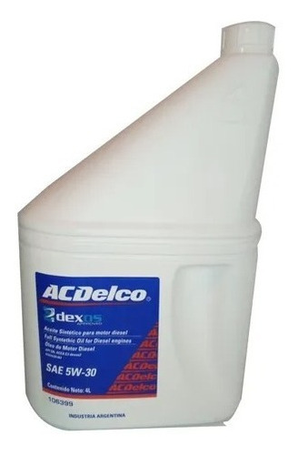 Aceite Acdelco Sint 5w30 Dexos 2 Diesel 8 Lts Orig Chevrolet