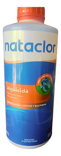Nataclor Alguicida Líquido 1l Para Piletas