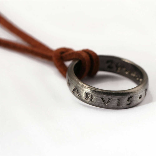 Anillo Cosplay Uncharted Francis Drake Sic Parvis Magna Cuot